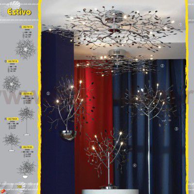 Настольная лампа Lussole LSQ-7104-04 ESTIVO