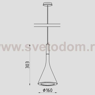 Светильник подвесной Lighttech CONIC G WG-C-W (LTA03003)