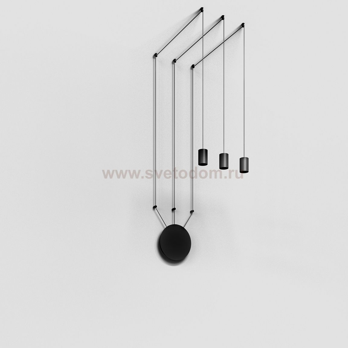 Светильник светодиодный настенно-подвесной Lighttech FILO 3 0830 B (LTA04002)