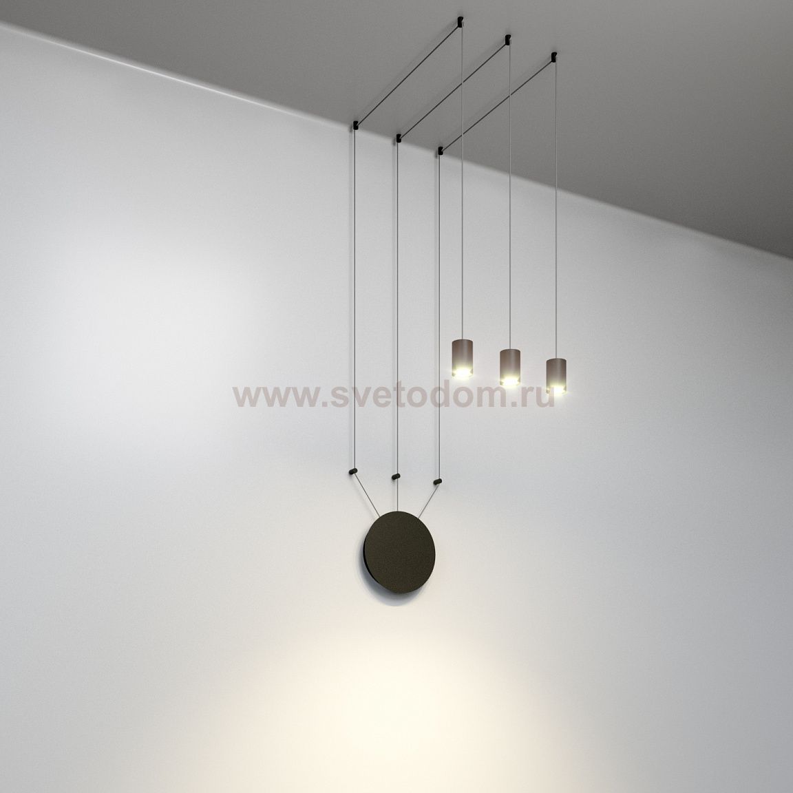 Светильник светодиодный настенно-подвесной Lighttech FILO 3 0830 B (LTA04002)