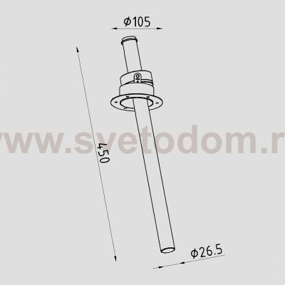 Светильник светодиодный встраиваемый Lighttech RAY 2 0830 24 W (LTA09004)