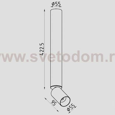 Светильник светодиодный накладной Lighttech SOLIS C3 1530 24 B-G (LTA11007)