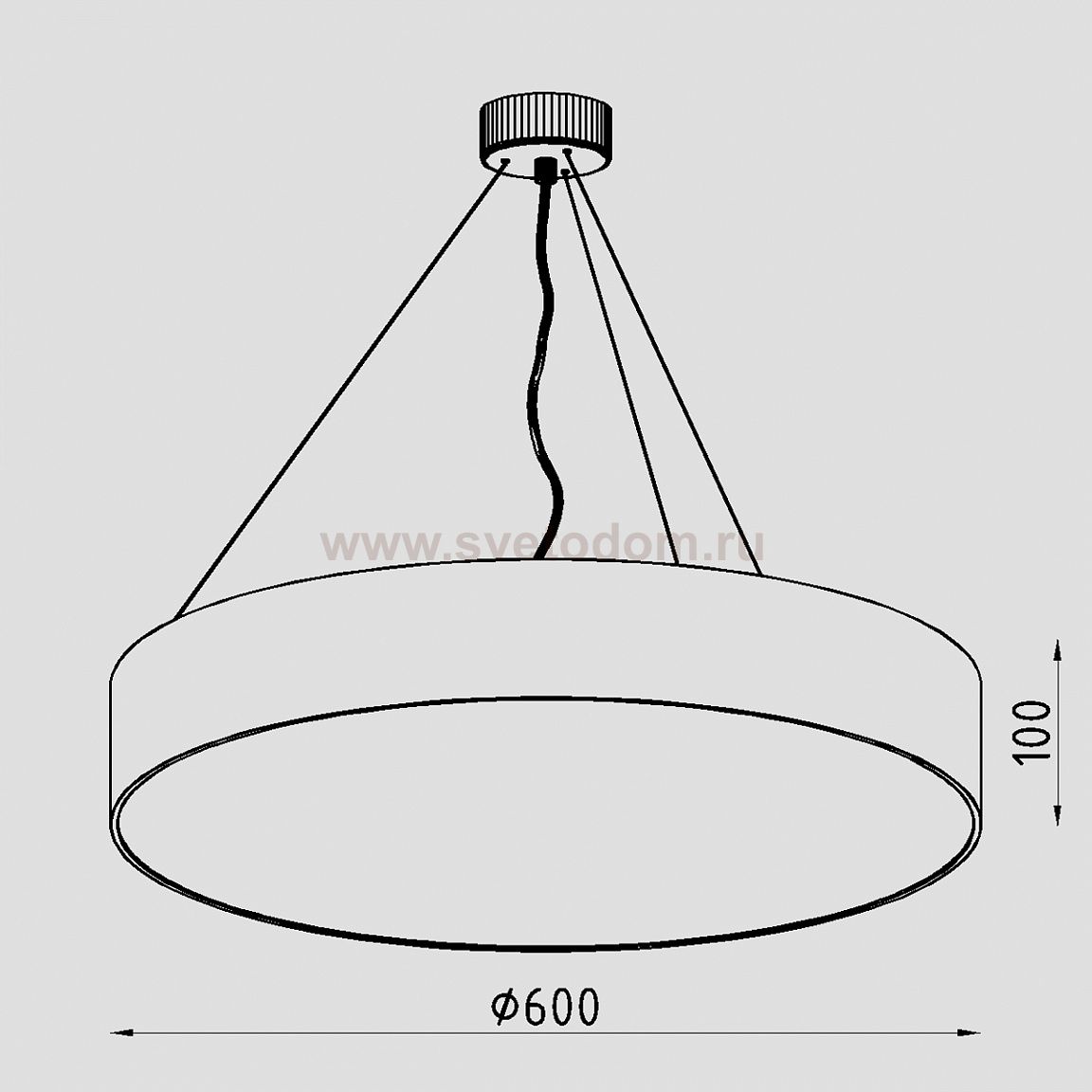 Светильник светодиодный подвесной Lighttech LTA11012 Nembus P 5040 S (LTA11012)