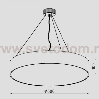 Светильник светодиодный подвесной Lighttech LTA11012 Nembus P 5040 S (LTA11012)