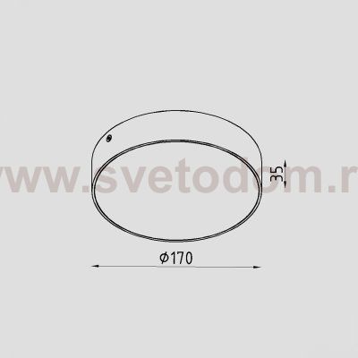 Светильник светодиодный накладной Lighttech LTJ00686 Point 2430 W (LTJ00686)