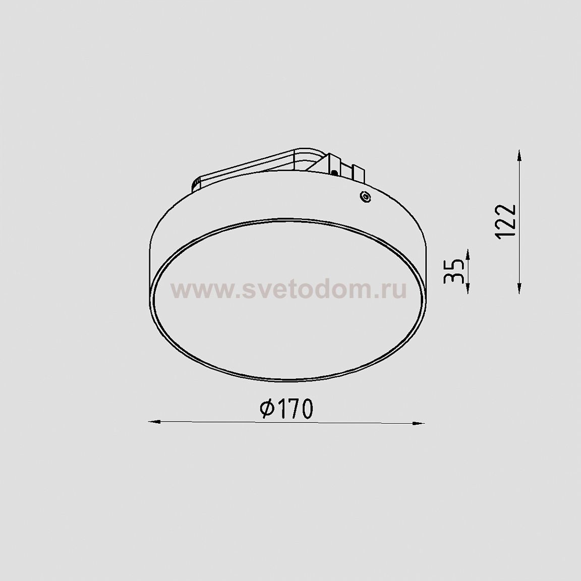 Прожектор светодиодный для 3-х фазного шинопровода. Lighttech LTJ01862 Point Track 2430 W. 24Вт. (LTJ01862)