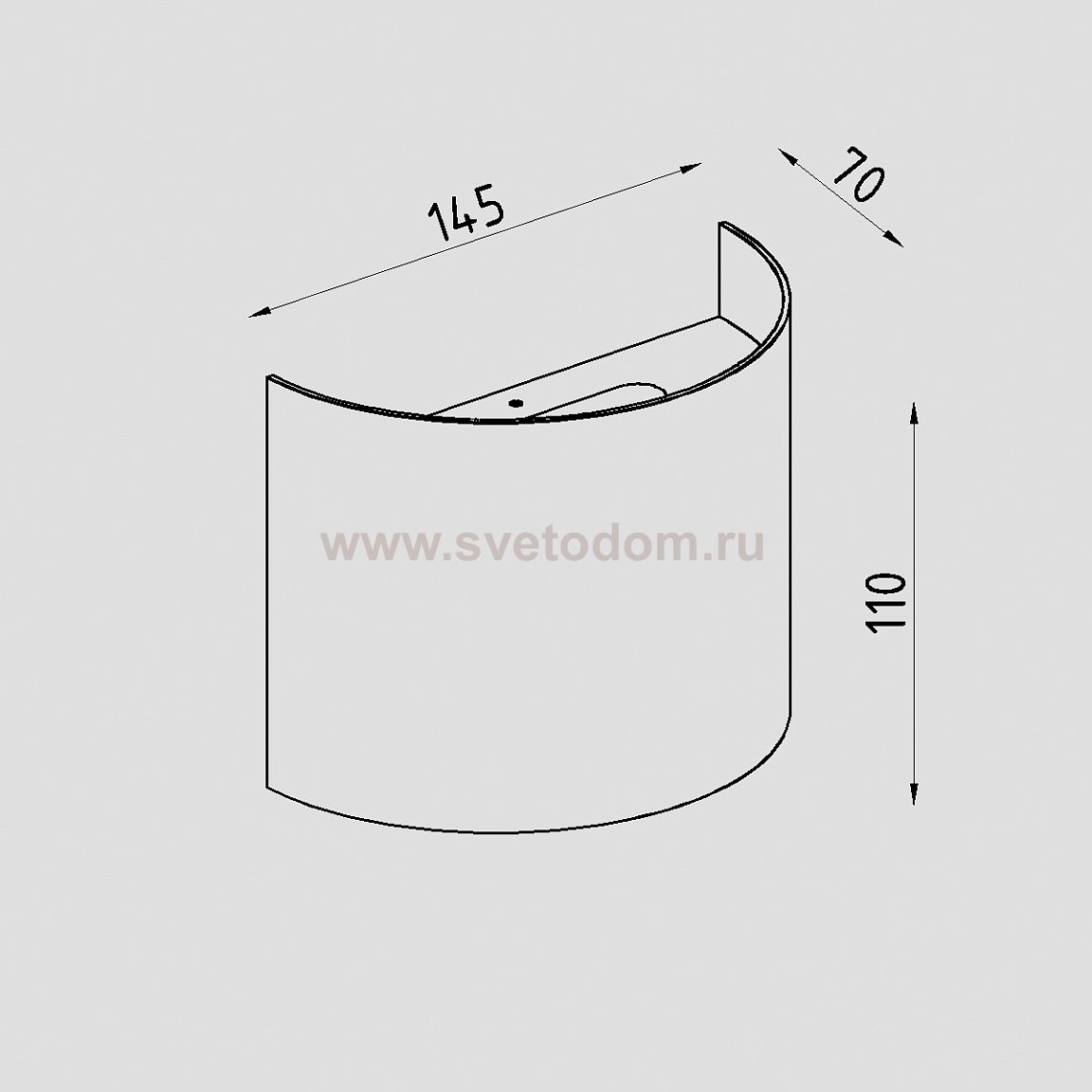 Светильник светодиодный настенный Lighttech CATINO 2.330 W (LTL03001)