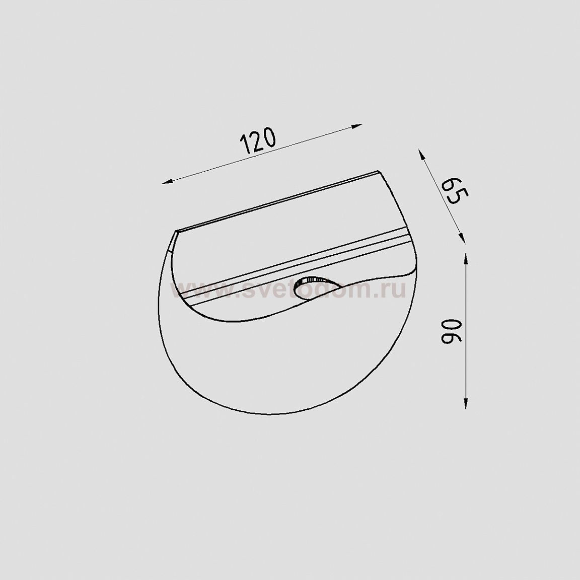 Светильник светодиодный настенный Lighttech PATERA 0630 W (LTL12001)