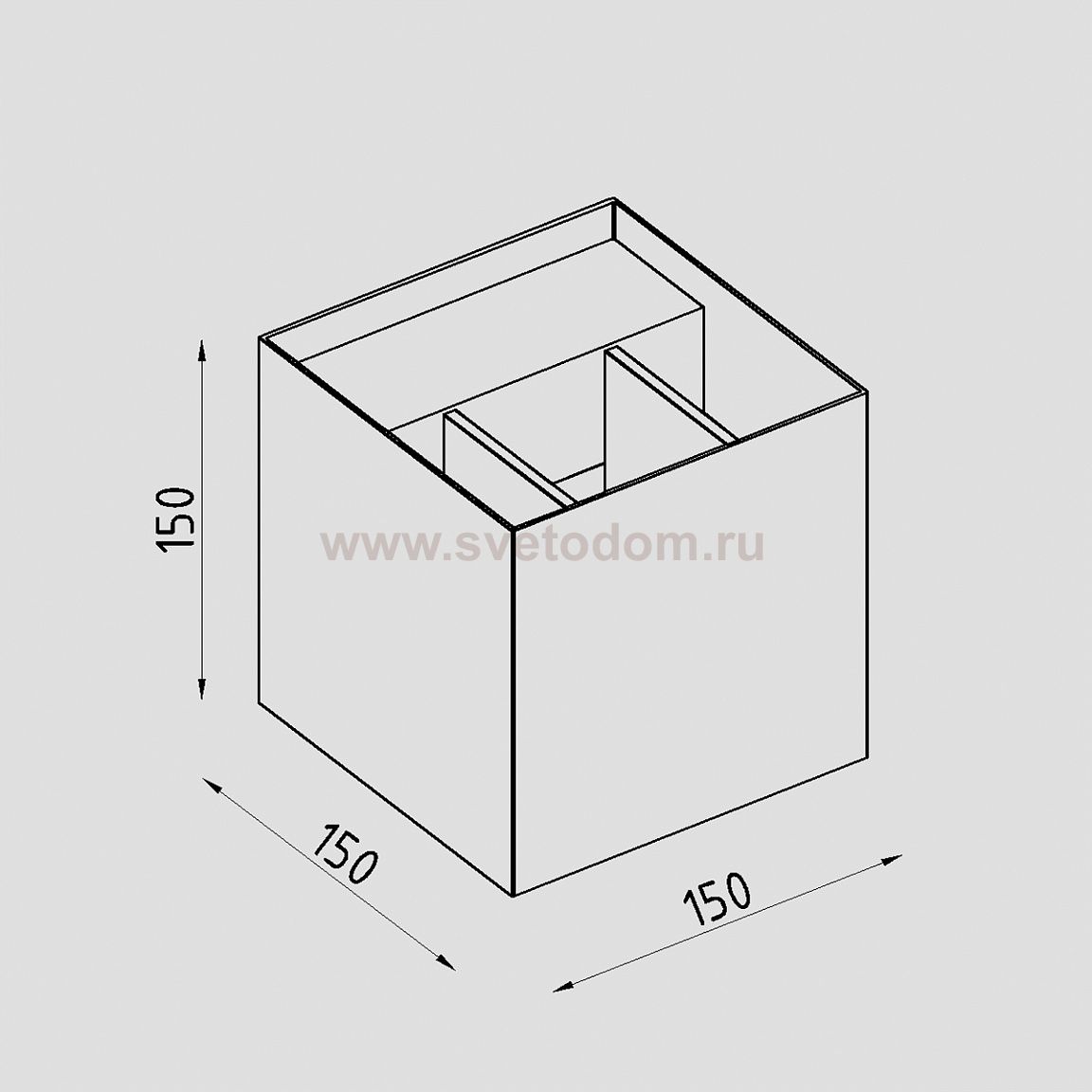 Светильник светодиодный настенный Lighttech VEXUS 2.630 W (LTL16002)
