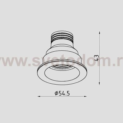Светильник светодиодный встраиваемый Lighttech ACCENT 2 0330 25 W (LTM01002)