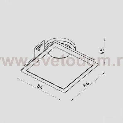Рамка для модуля MULTIS Lighttech MULTIS S B-MRG (LTZ06031)