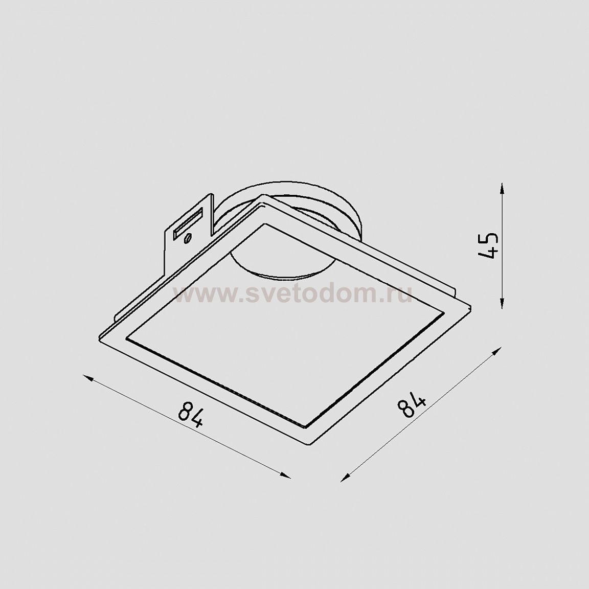 Рамка для модуля MULTIS Lighttech MULTIS S W-MRG (LTZ06037)
