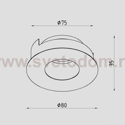 Рамка для модуля MULTIS Lighttech MULTIS SMALL W-C (LTZ06041)