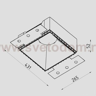 Рамка для модуля MULTIS Lighttech MULTIS TS W-W (LTZ06050)
