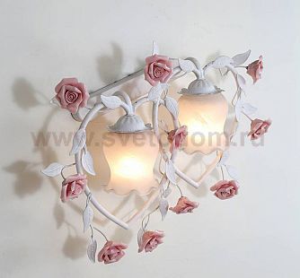 Светильник настенный бра Lucia Tucci Fiori di rose W110.2