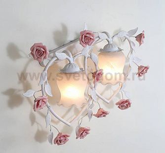 Светильник настенный бра Lucia Tucci Fiori di rose W110.2