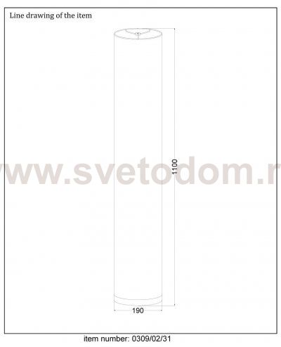 Торшер Lucide 03709/02/31 VERA