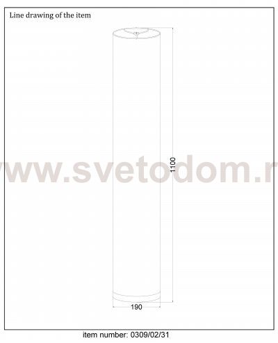 Торшер Lucide 03709/02/31 VERA