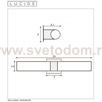 Светильник Lucide 04202/02/30
