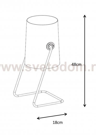 Настольная лампа Lucide 06503/81/30 BOST