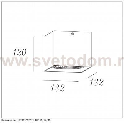 Потолочный светильник Lucide 09911/12/31 DIALO/LED