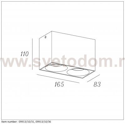 Потолочный светильник Lucide 09913/10/31 BENTOO/LED