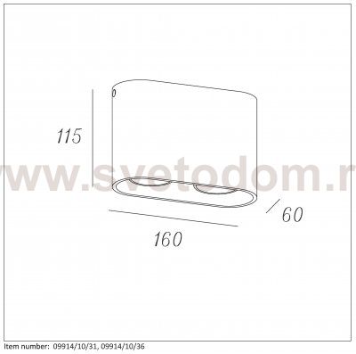 Потолочный светильник Lucide 09914/10/31 BENTOO/LED