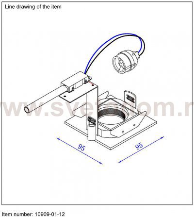 Светодиодный светильник Lucide 10909/01/12 EAS