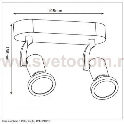 Потолочный светильник Lucide 11903/10/30 JASTER LED