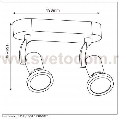 Потолочный светильник Lucide 11903/10/31 JASTER LED