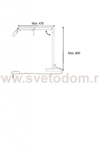 Настольная лампа Lucide 12619/06/31 BERGAMO-LED