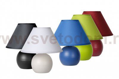 Красная настольная лампа Lucide 14550/81/57 KADDY