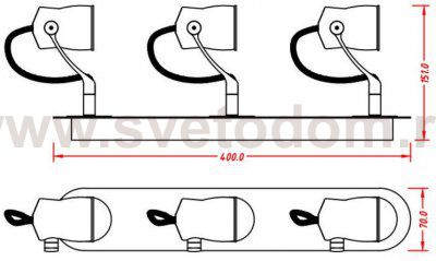 Потолочный светильник Lucide 16955/15/31 SAMBA