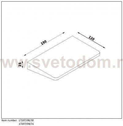 Настенный светильник бра Lucide 17207/08/30 BORO LED
