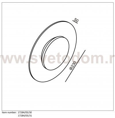 Настенный светильник бра Lucide 17284/05/30 NINJO