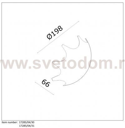Светильник бра 17285/04/31 CAPSUL Lucide