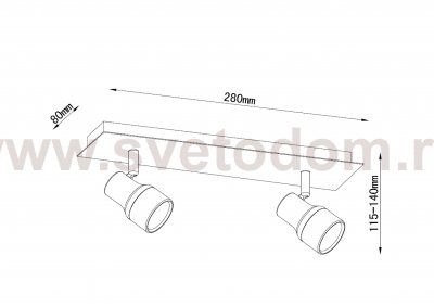 Потолочный светильник Lucide 17948/10/31 SIRENE/LED