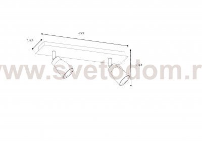 Потолочный светильник Lucide 17949/22/31 LANA