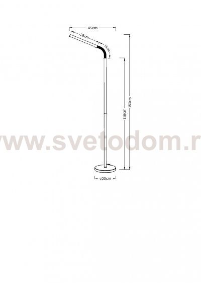 Торшер Lucide 18702/05/31