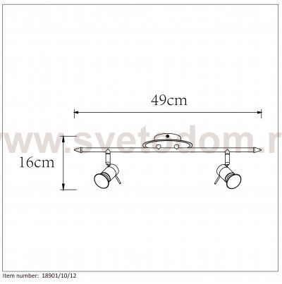 Потолочный светильник Lucide 18901/10/12 BIKKO/LED