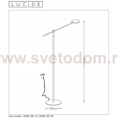Светильник Lucide 19766/09/30