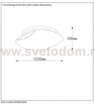 Светильник бра Lucide 20226/25/61 LAGAN