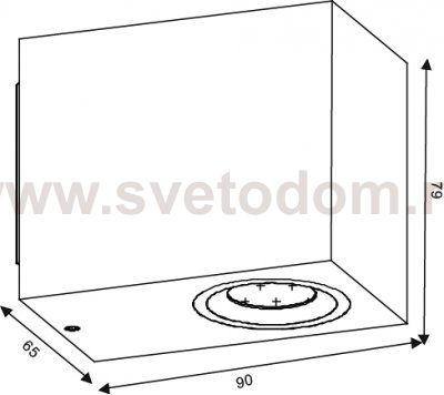 Настенный светильник бра Lucide 22860/05/31 ZORA/LED