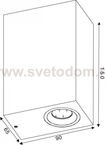 Настенный светильник бра Lucide 22860/10/30 ZORA/LED