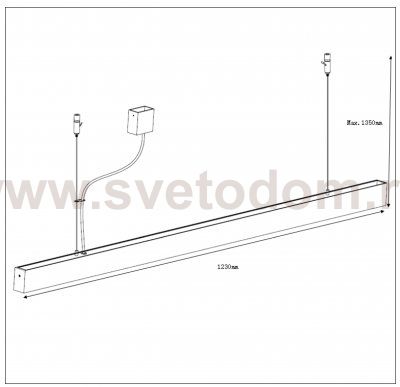 Подвесной светильник Lucide 23418/16/30 LINO 