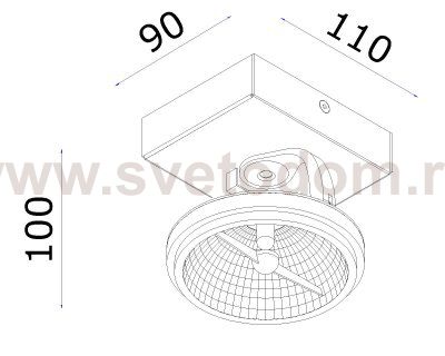 Потолочный светильник Lucide 23955/21/30 XENTRIX 