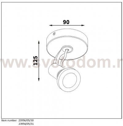 Потолочный светильник Lucide 23956/05/30 XANTRA
