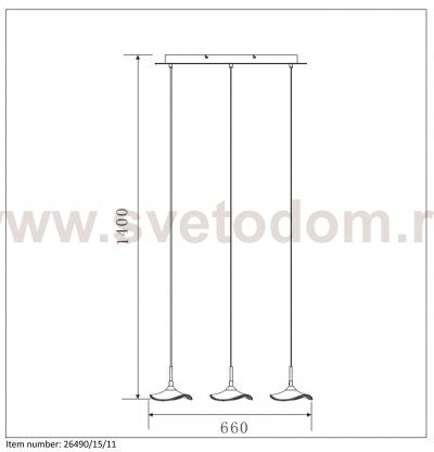 Подвесной светильник Lucide 26490/15/11 CALLA LED