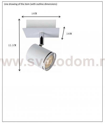 Потолочный светильник Lucide 26994/05/31 RILOU