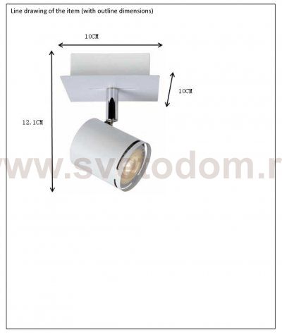 Потолочный светильник Lucide 26994/05/31 RILOU